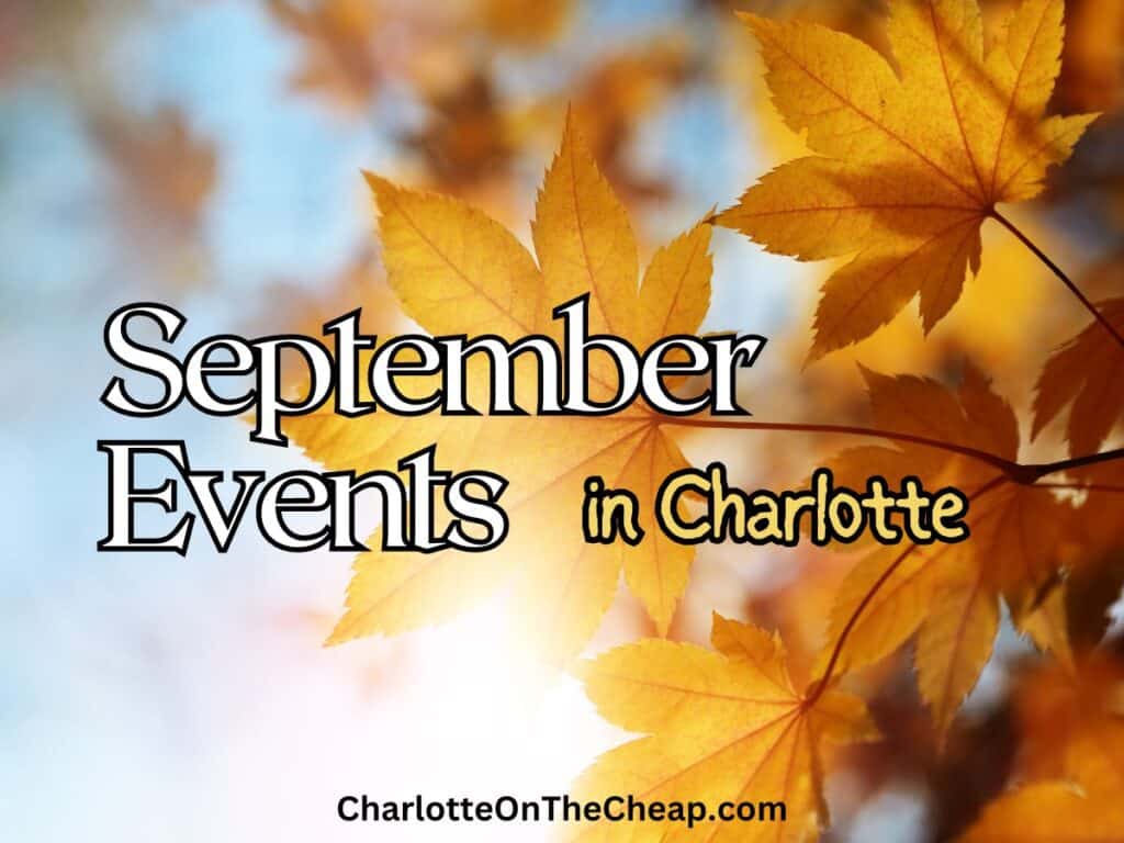September events in Charlotte