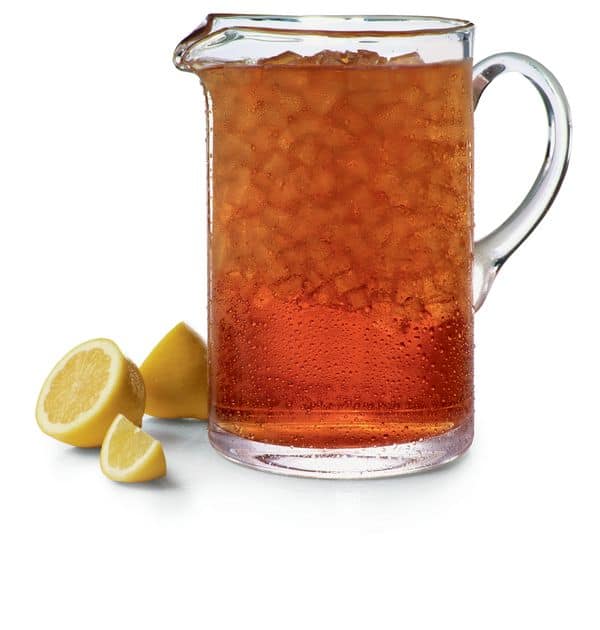 pitcher of iced tea