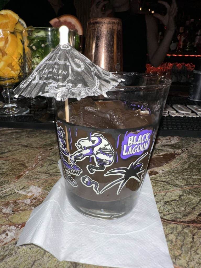 drink in haunted bar