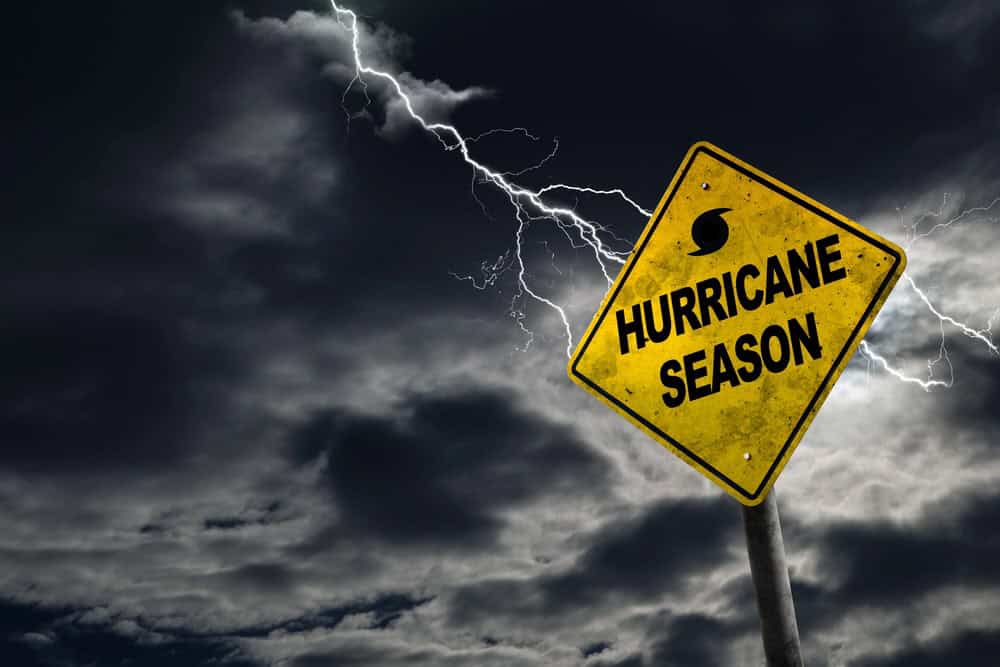 sign says hurricane season