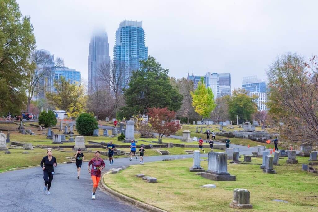 Drop Dead 5K at Elwood/Pinewood Cemetery in Charlotte