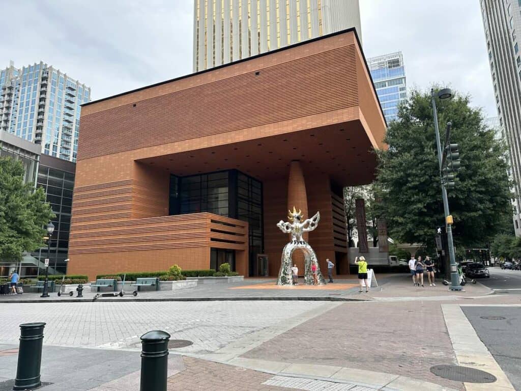 Bechtler Museum in Charlotte, with Firebird