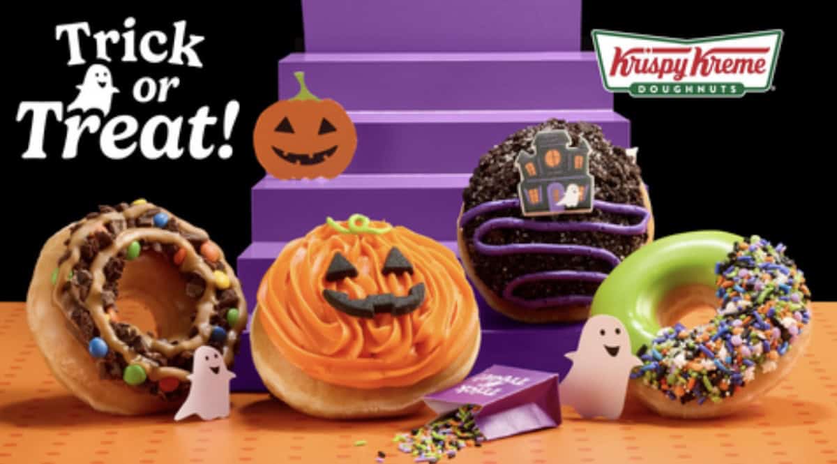 Krispy Kreme Halloween doughnuts