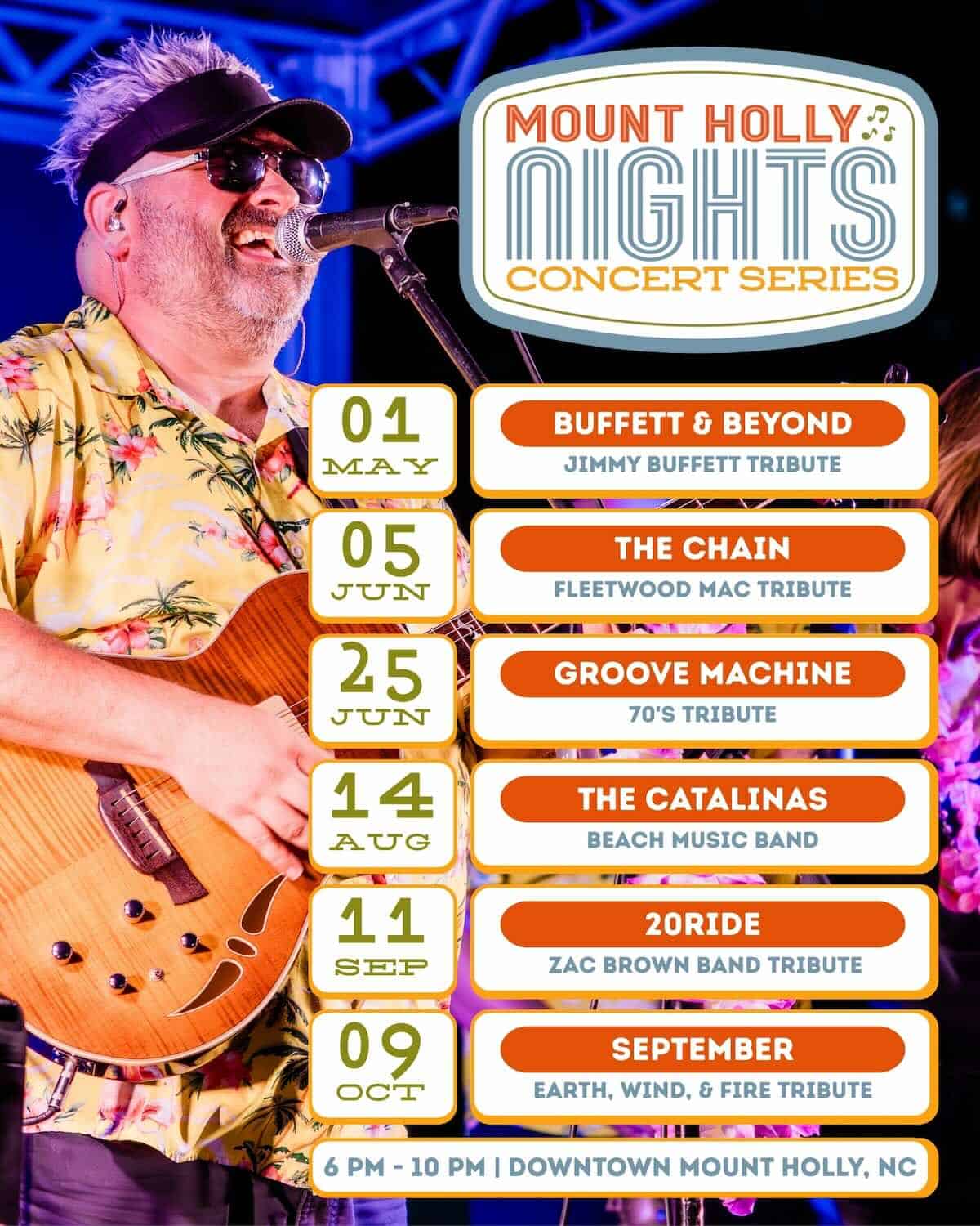 Mount Holly Nights Concert Series returns in May Charlotte On