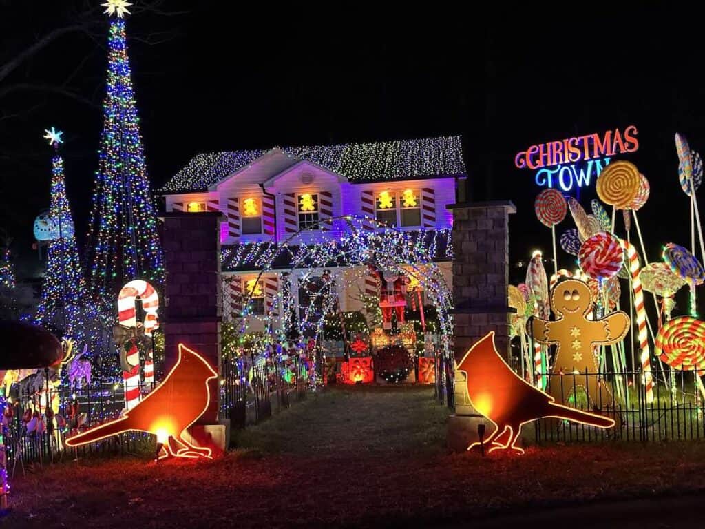 Christmas display