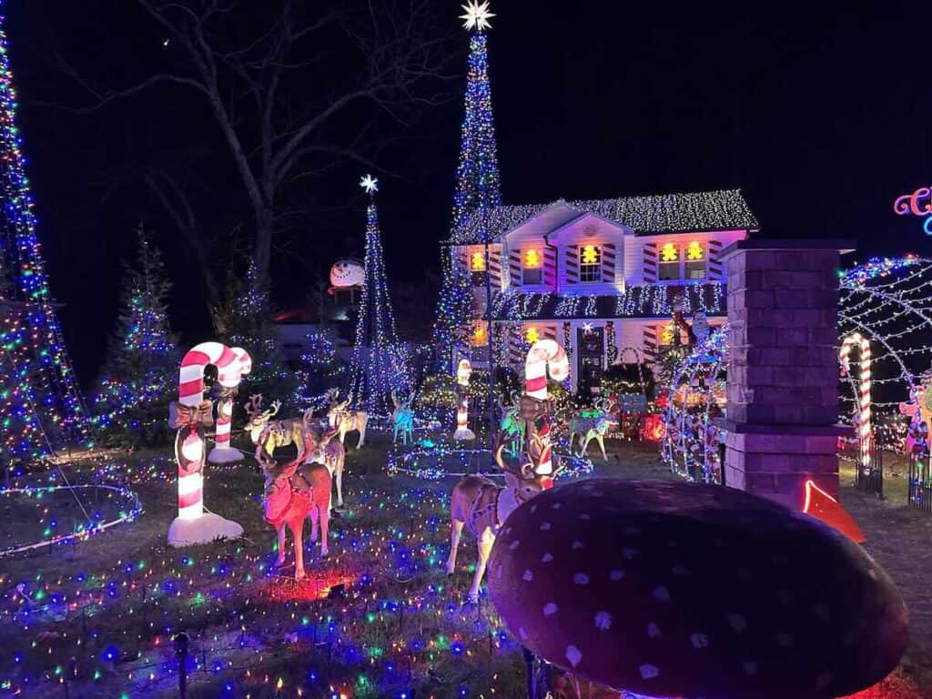 Christmas display