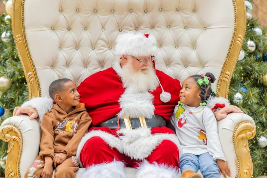 Santa at Jingle Bowl