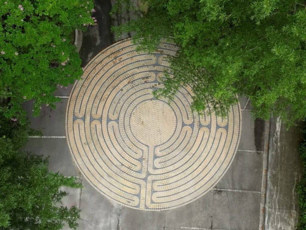 Labyrinth at Methodist Home Recreation Center