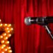 microphone on stage