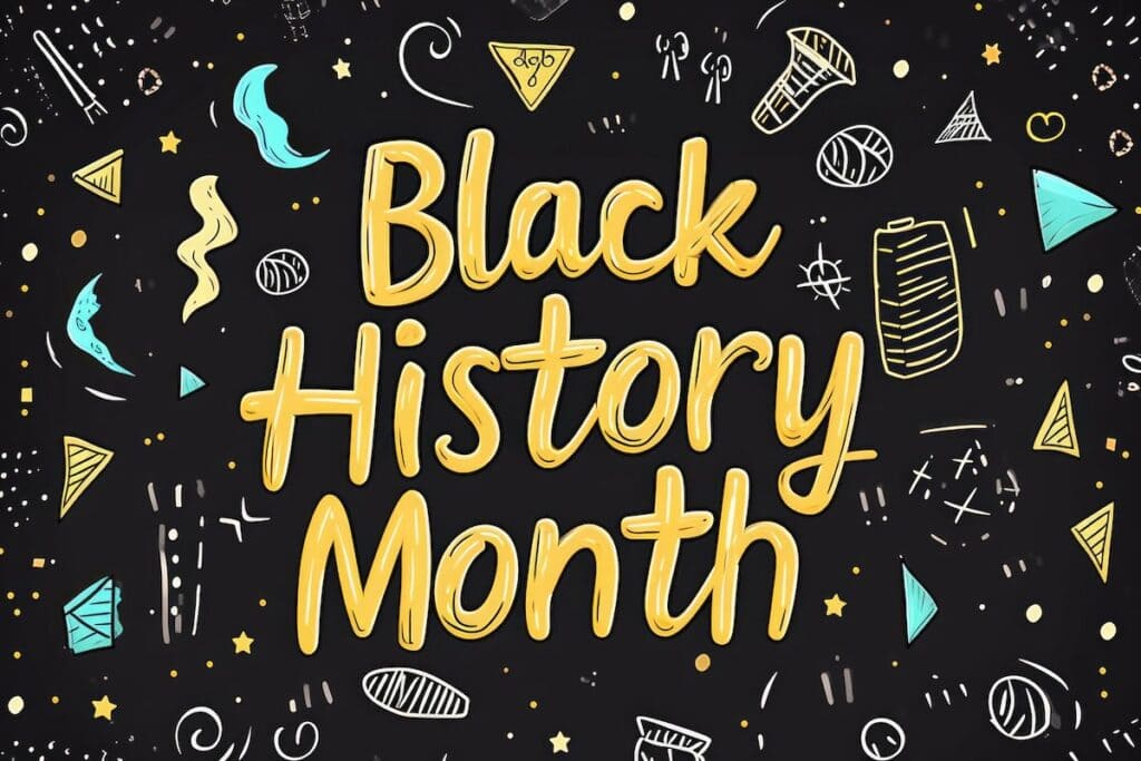 Black History Month graphic