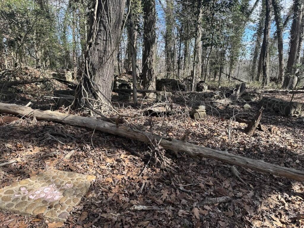 Carhartt Mansion Ruins in Rock Hill