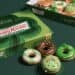 green doughnuts