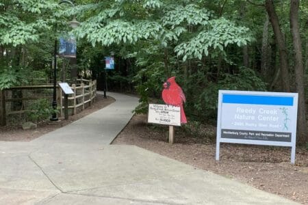 Sign at Reedy Creek Nature Center