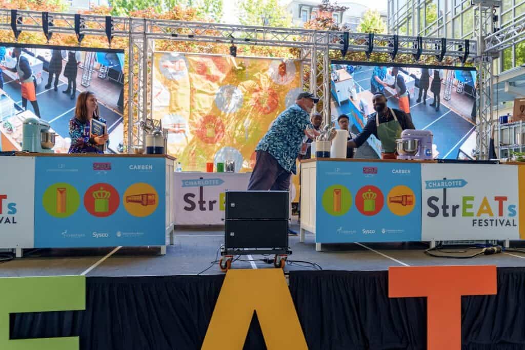 Charlotte strEATs festival cook-off