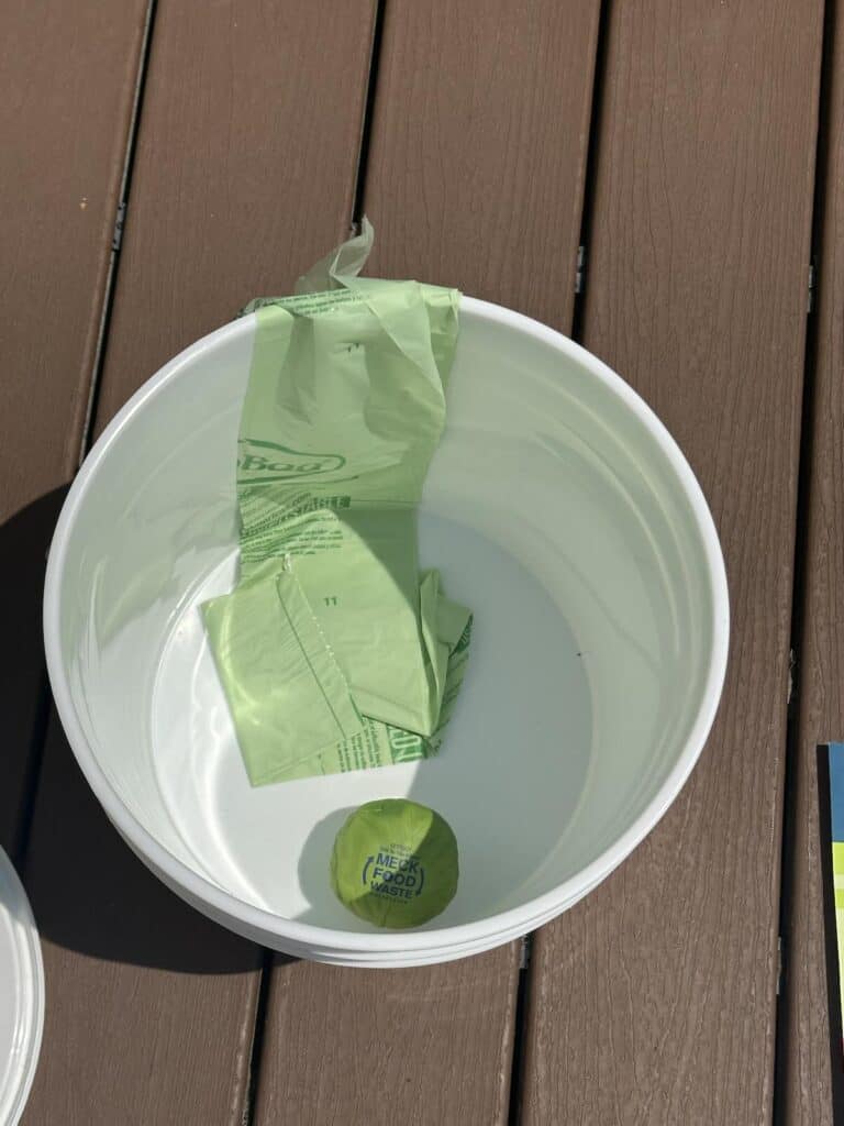 Meck County Food Waste Program Bucket