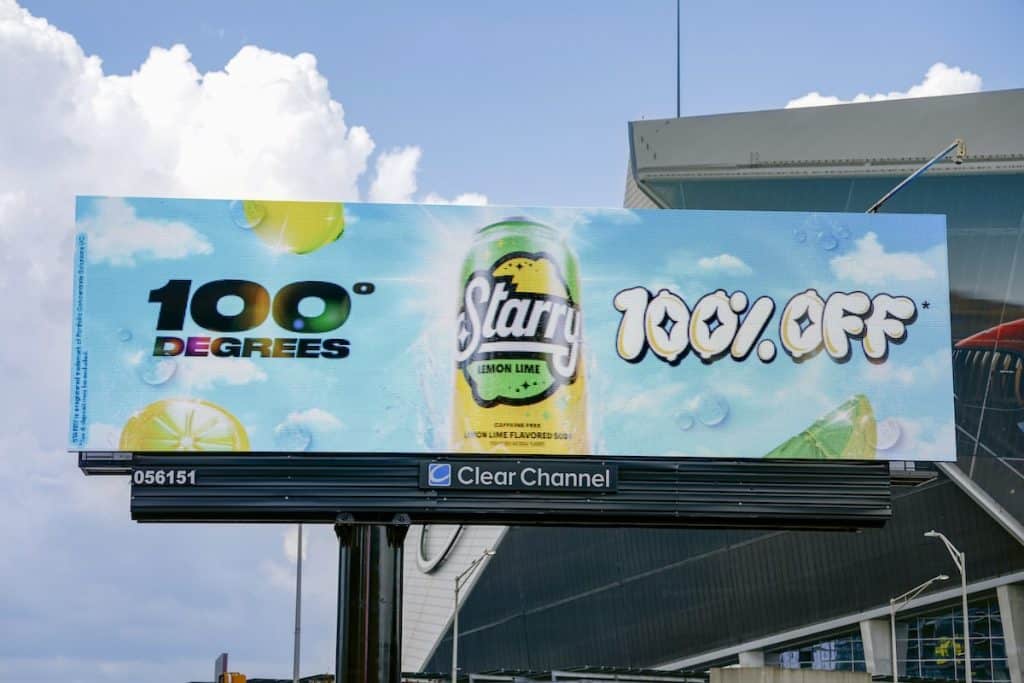 billboard for Starry