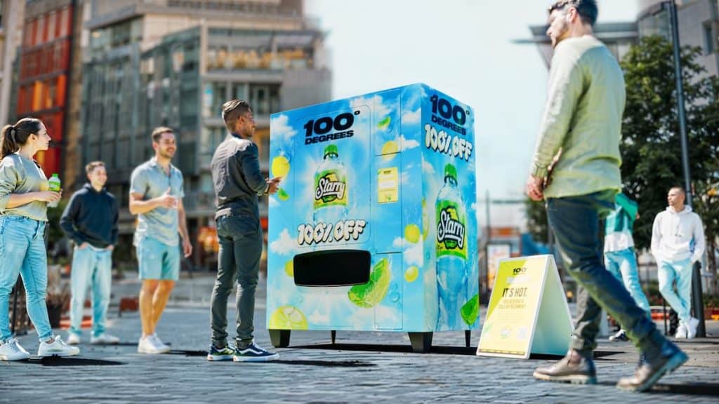 Starry vending machine