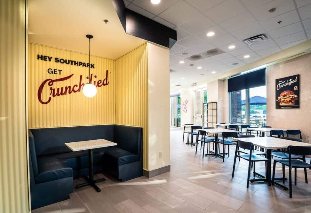 Interior of Bobby's Burgers by Bobby Flay
