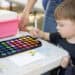 child painting
