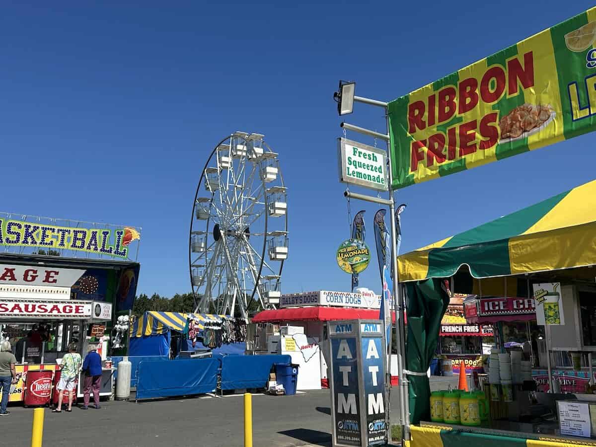 Ferris wheel at Cabarrus County Fair