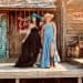 2 women -- western theme