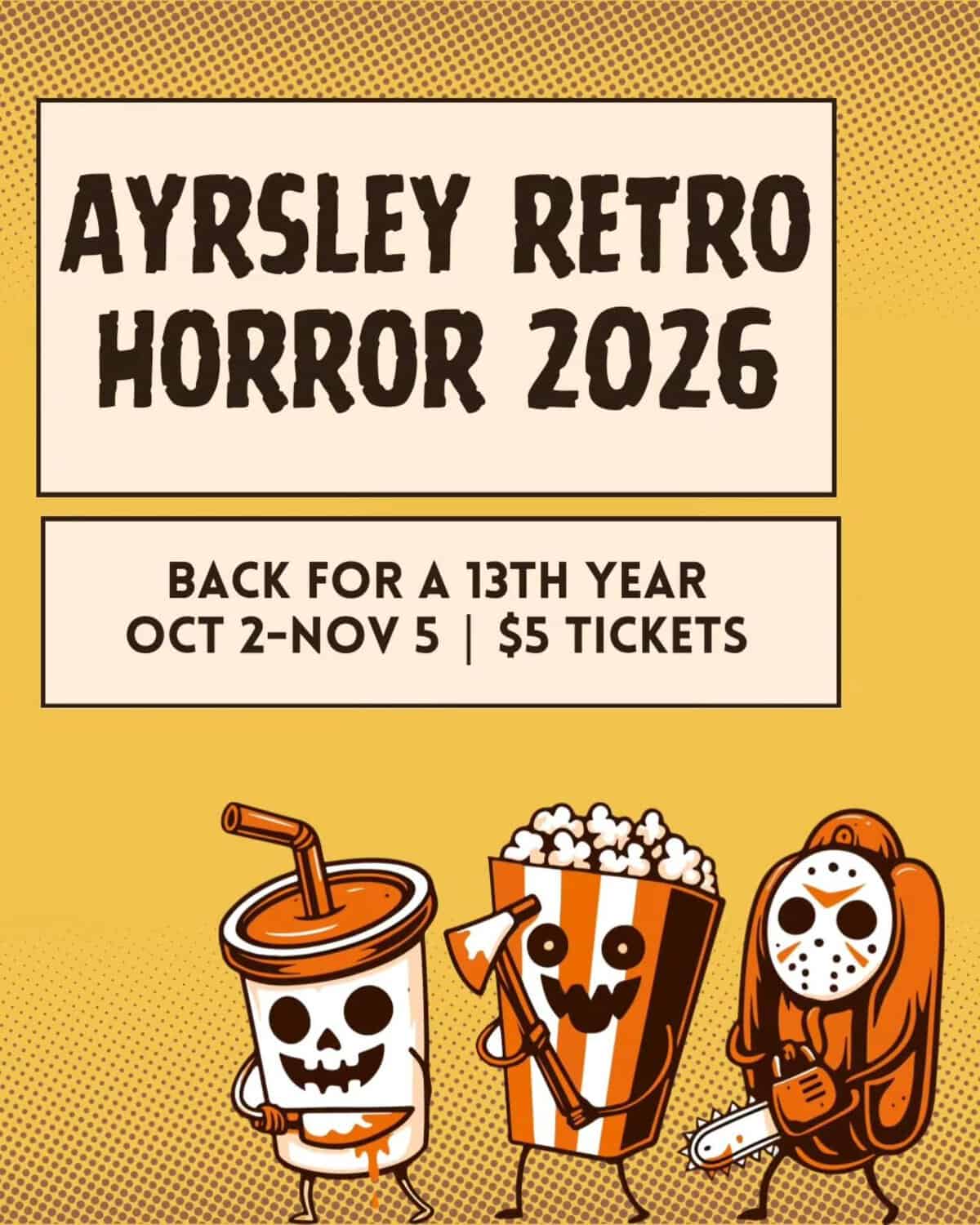 Ayrsley Retro Horror Series