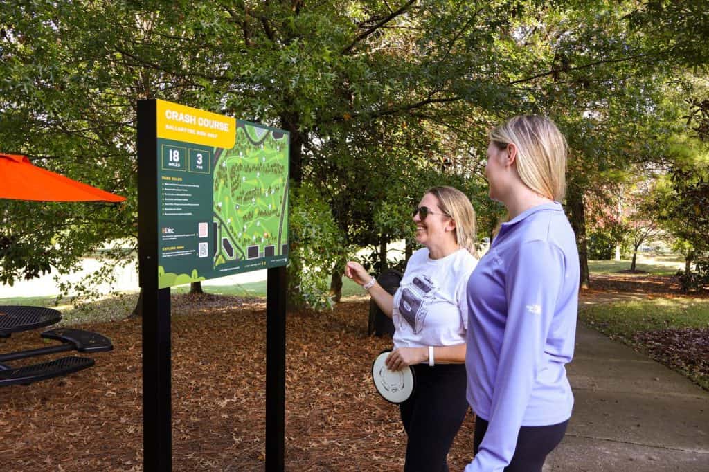 Disc golf course