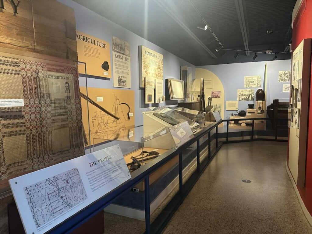 Visitor Center at Polk Historic Site