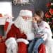 girl with santa