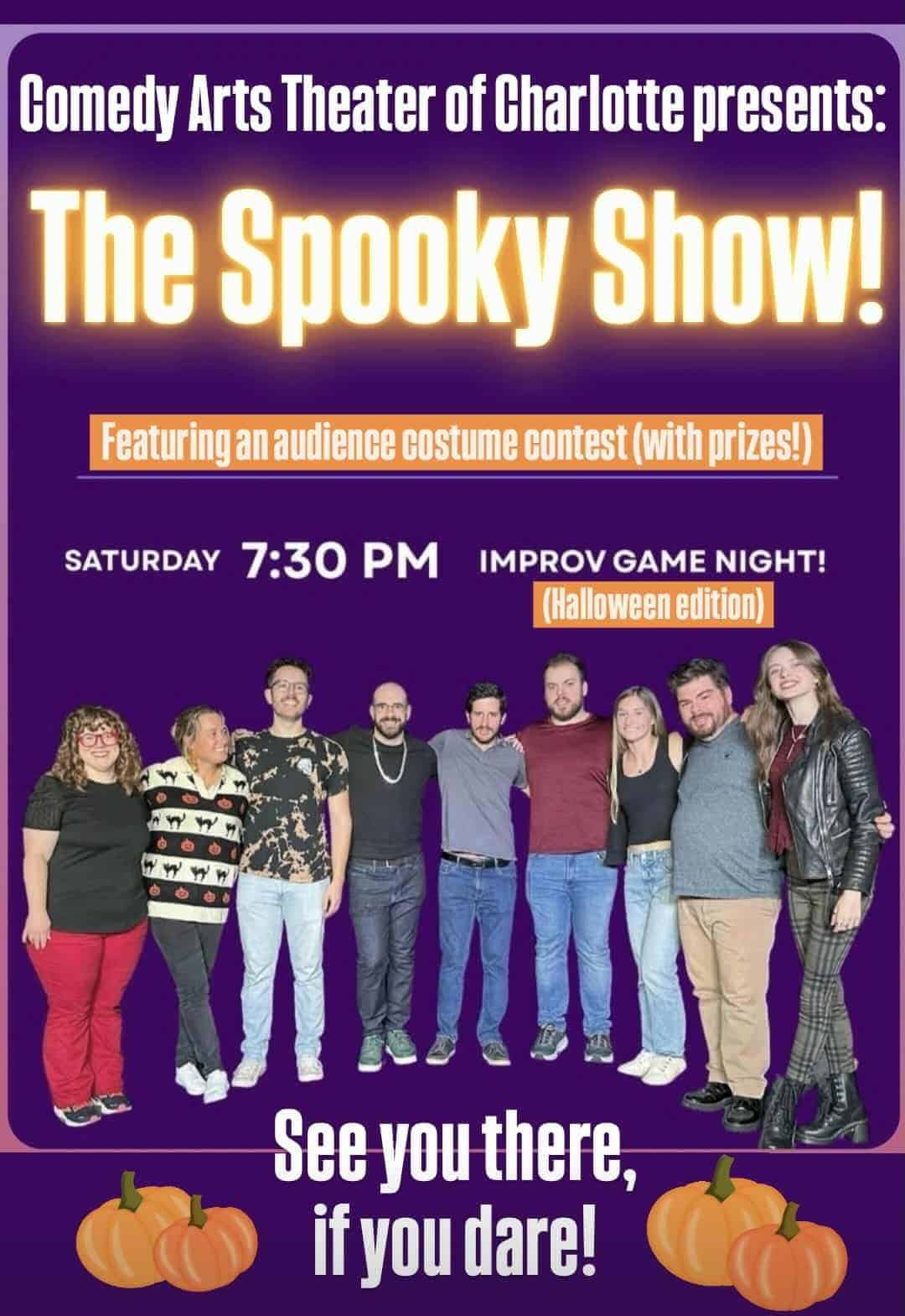The Spooky Show: comedy improv and audience costume contest Oct