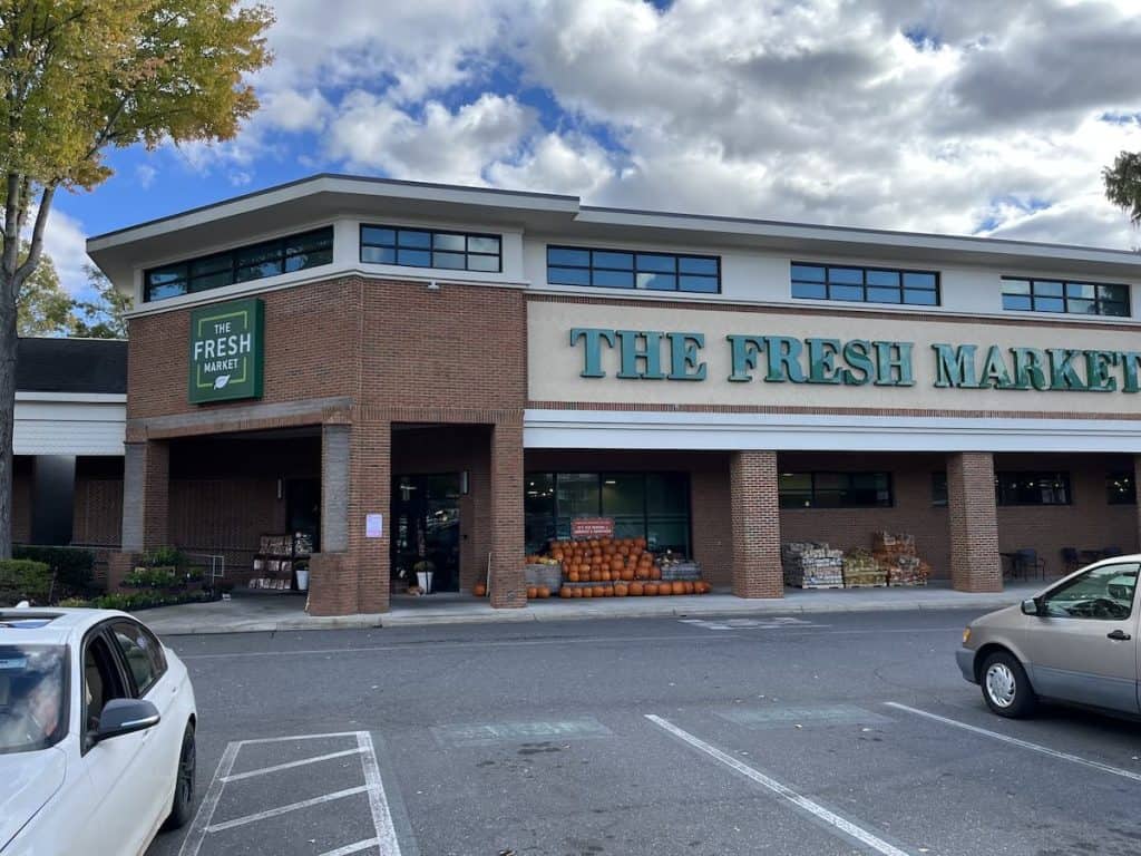 Exterior of The Fresh Market East Blvd.