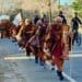 Monks on Walk for Peace
