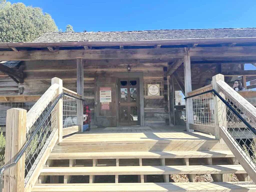 Porch of Trailhead Store