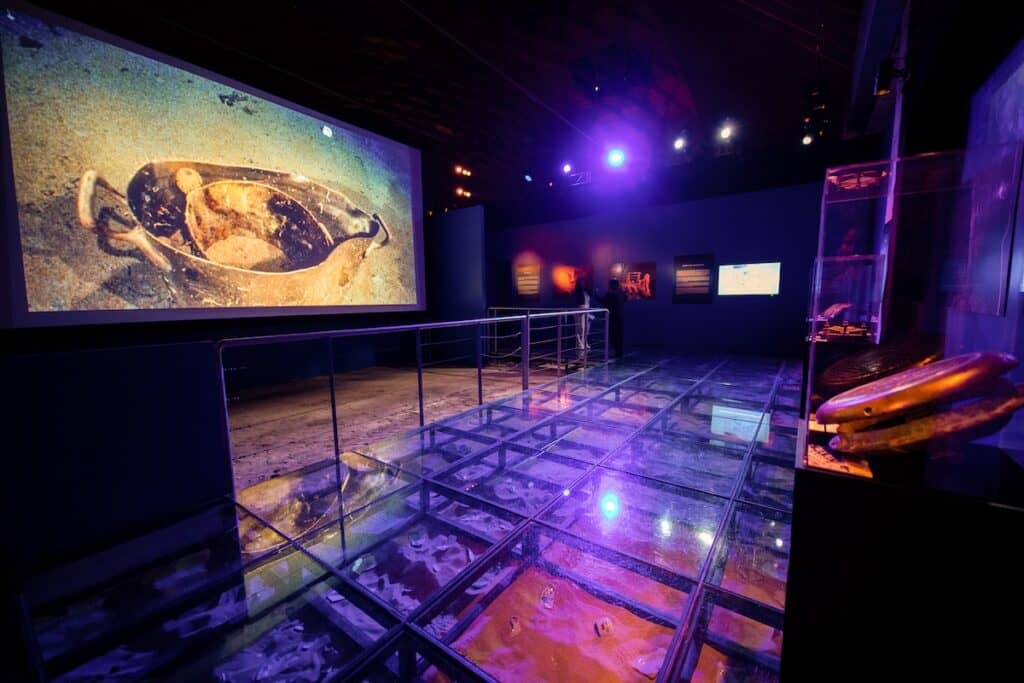 Discovery Gallery at Titanic: The Exhibition