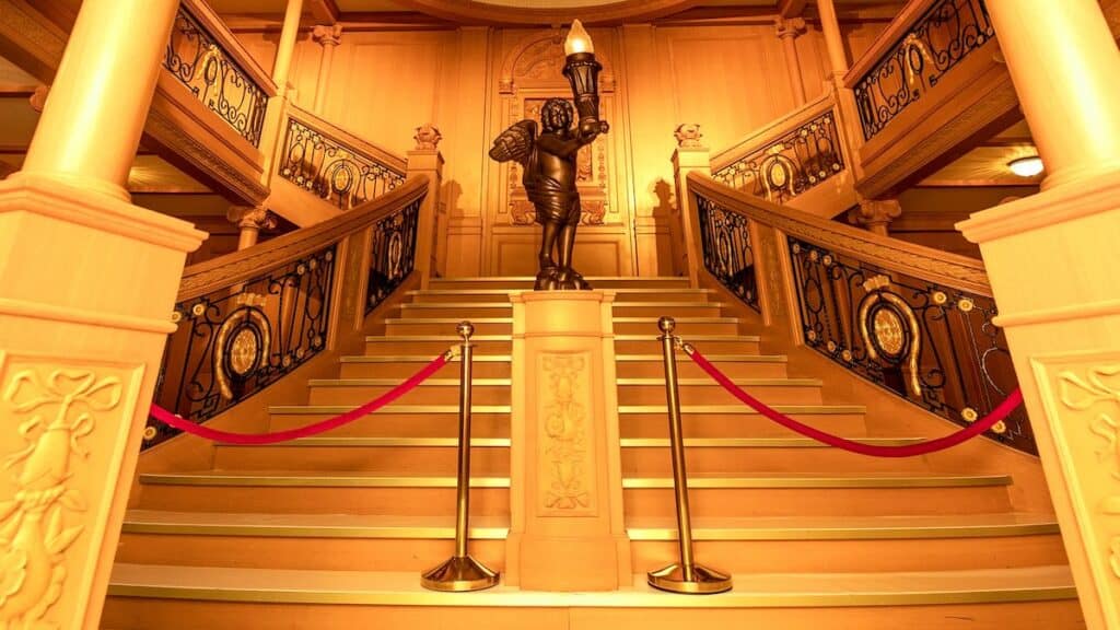 Grand Staircase at Titanic: The Exhibition