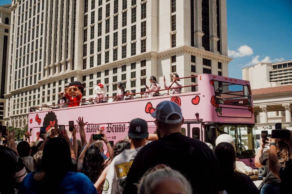 Hello Kitty X Bruno Mars pop-up