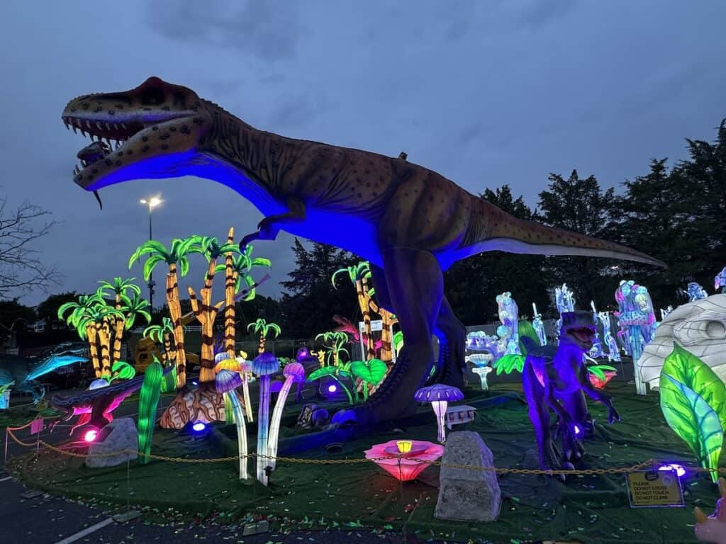 Dinosaurs at Dino Safari