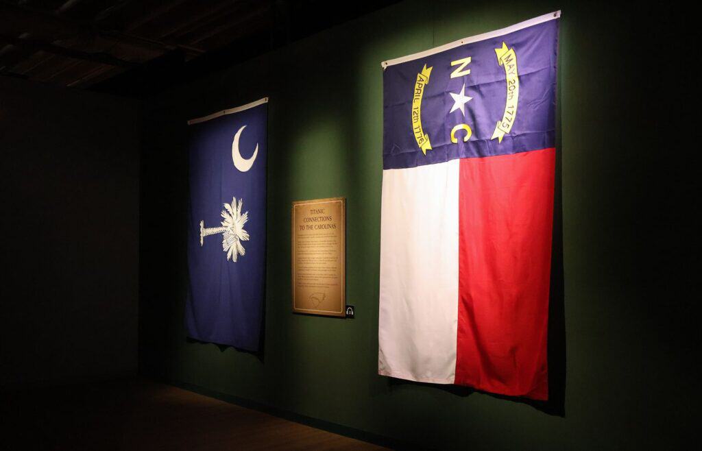 North and South Carolina flags