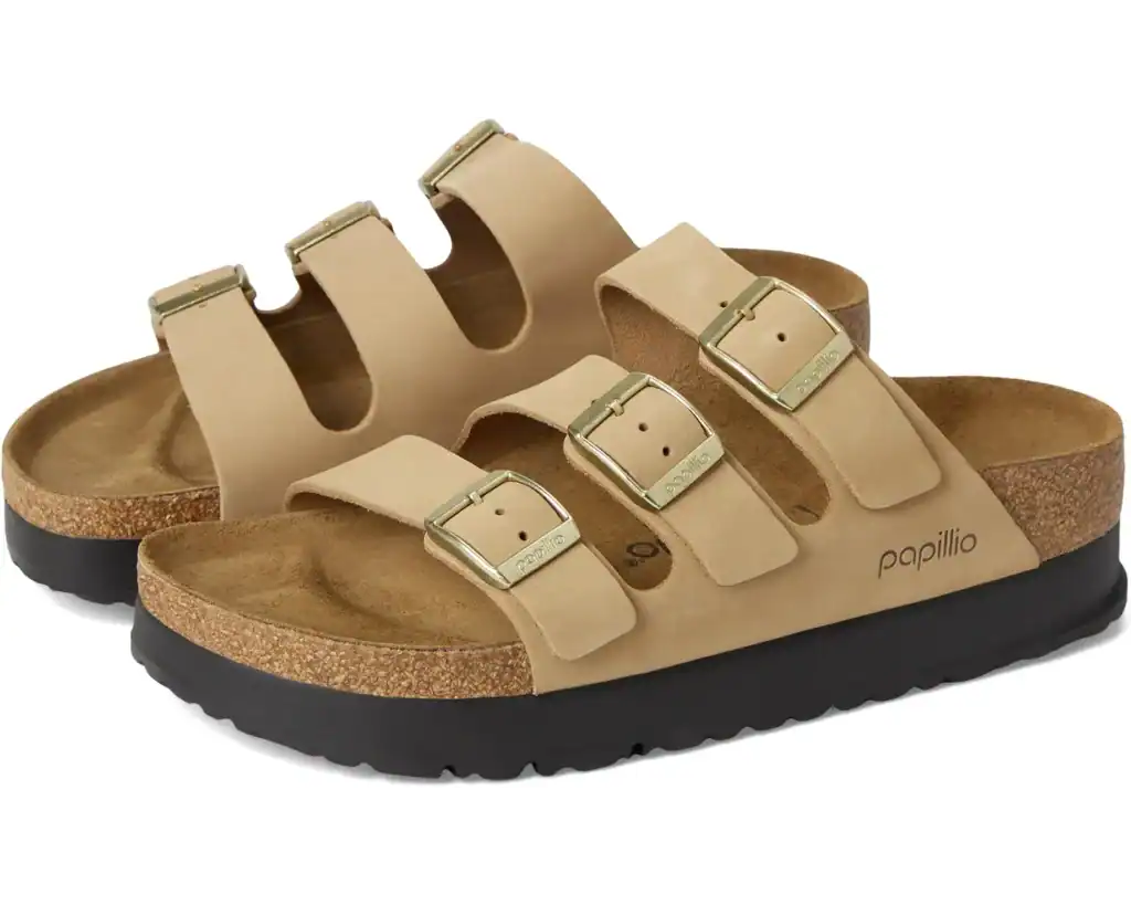 tan sandals