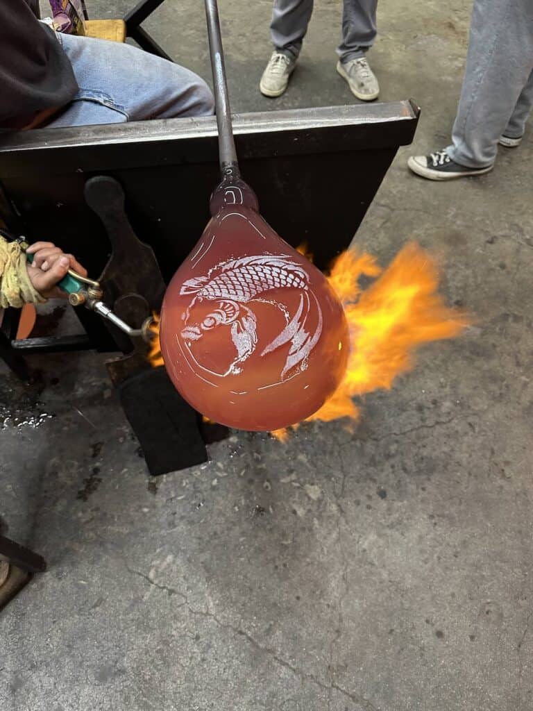 glass blowing