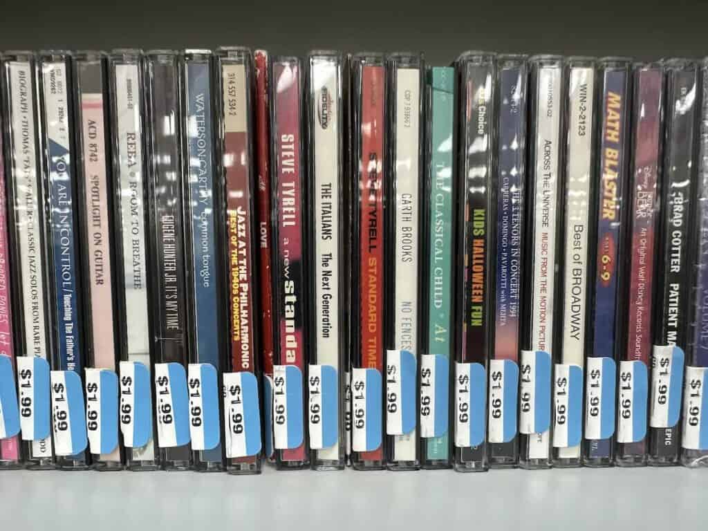 CDs at City Thrift