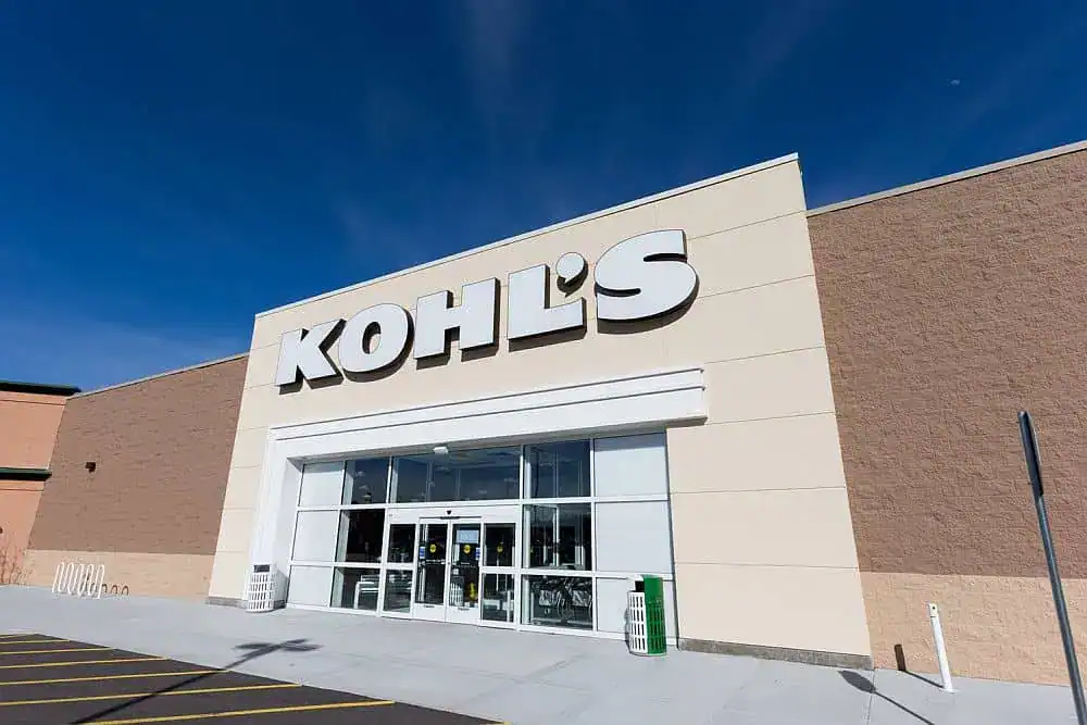 Exterior of Kohl's store