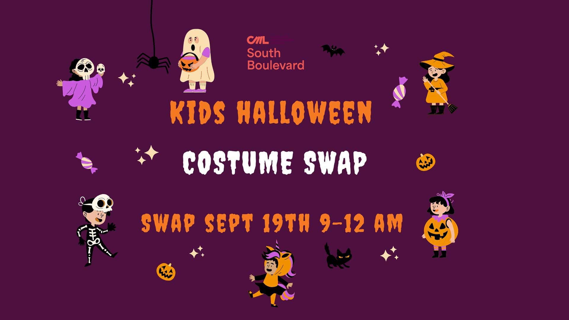 Kids Halloween Costume Swap at South Blvd Library