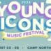 poster for young icons music festival