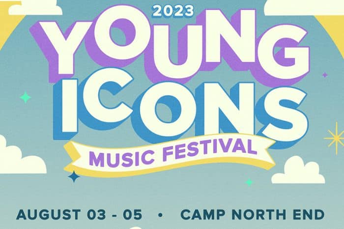 poster for young icons music festival