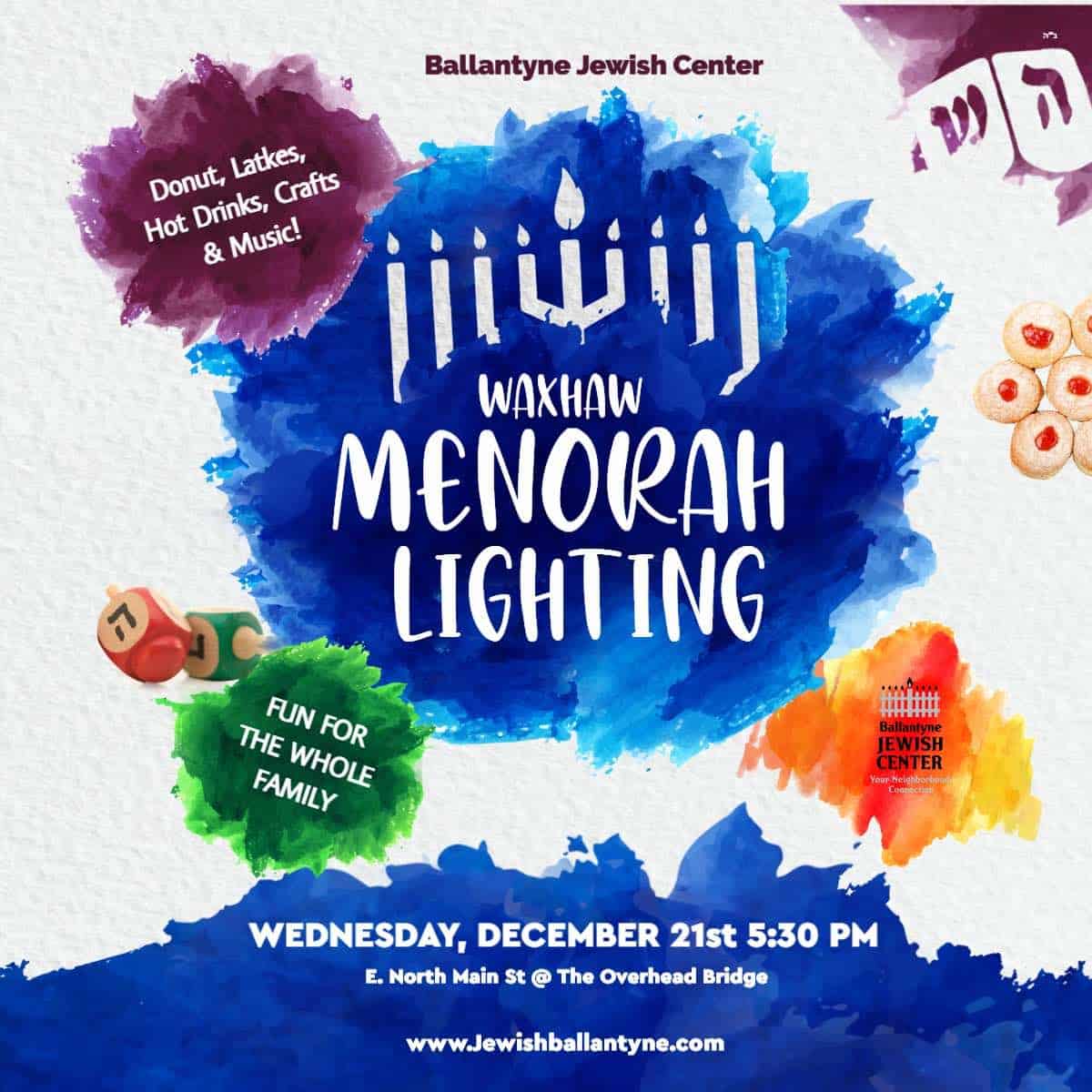 waxhawmenorahlighting Charlotte On The Cheap